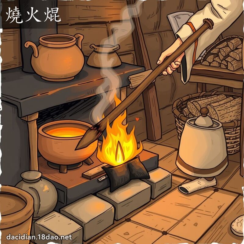 燒火焜 - 國語大辭典配圖