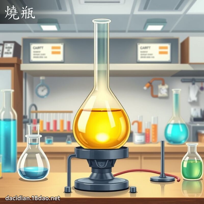 燒瓶 - 國語大辭典配圖