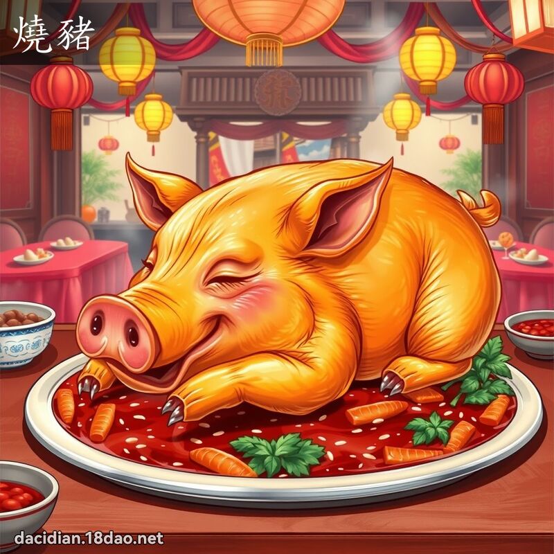 燒豬 - 國語大辭典配圖