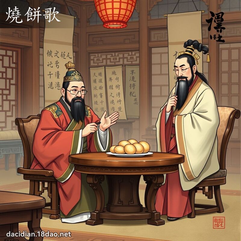 燒餅歌 - 國語大辭典配圖