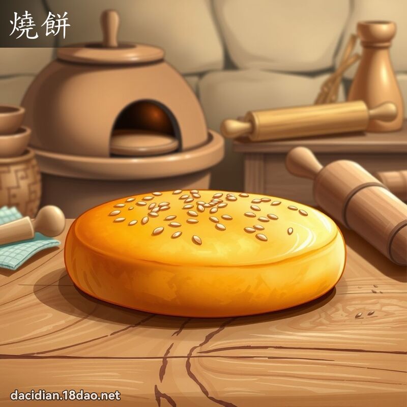 烧饼 - 国语大辞典配图