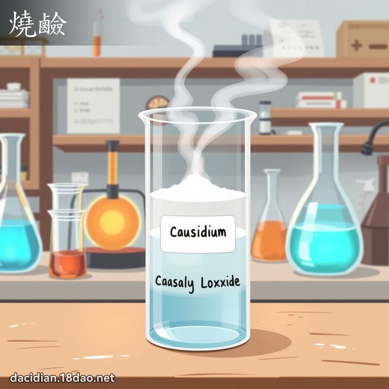 燒鹼 - 國語大辭典配圖