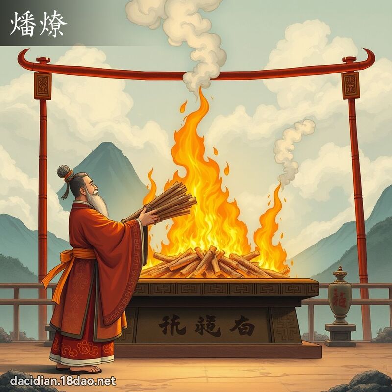 燔燎 - 國語大辭典配圖