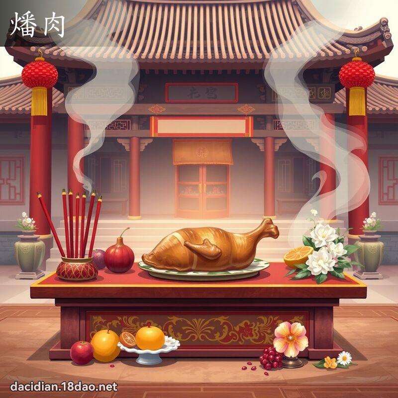 燔肉 - 国语大辞典配图