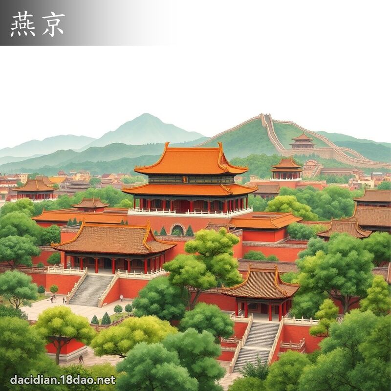 燕京 - 国语大辞典配图