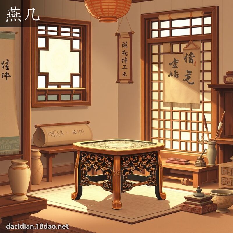 燕几 - 國語大辭典配圖