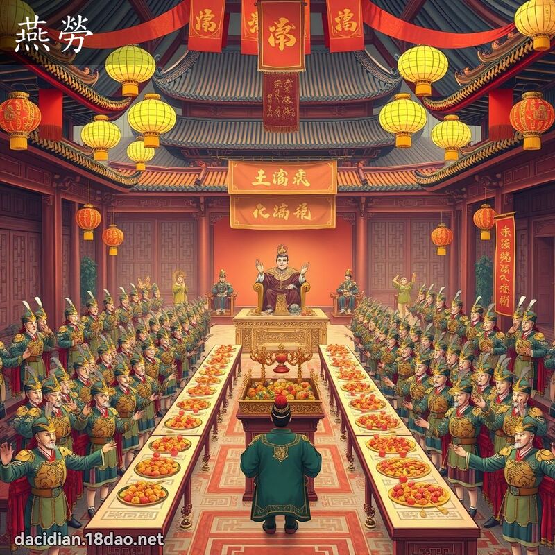 燕勞 - 國語大辭典配圖