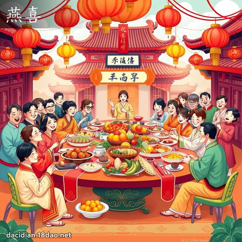燕喜 - 国语大辞典配图