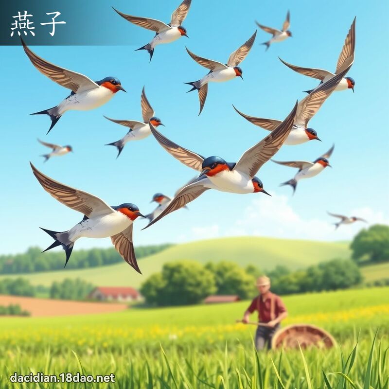燕子 - 國語大辭典配圖