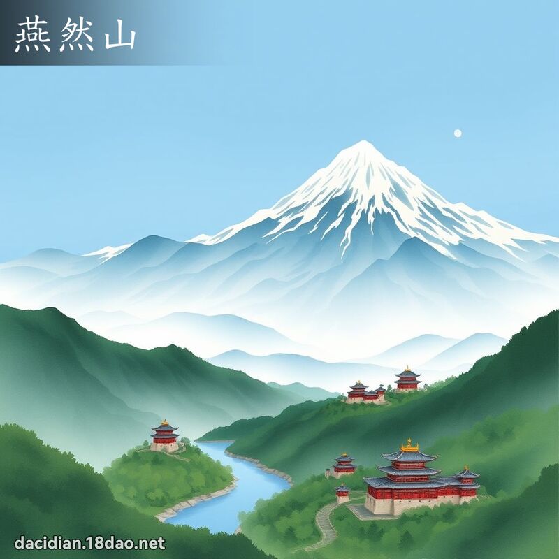 燕然山 - 国语大辞典配图