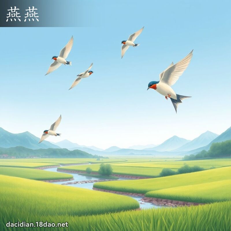 燕燕 - 国语大辞典配图