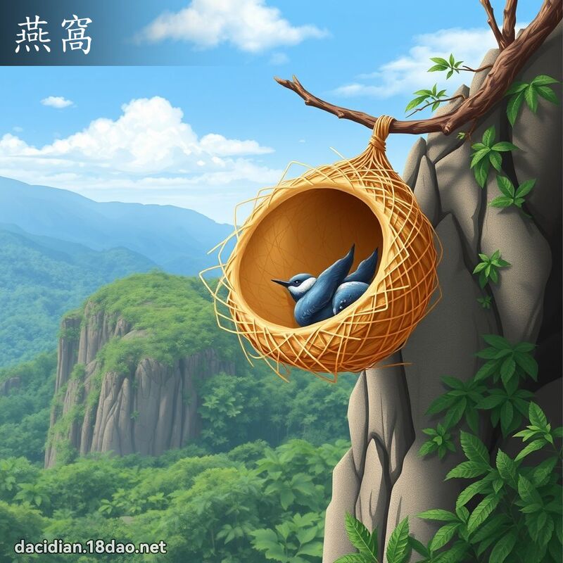 燕窝 - 国语大辞典配图