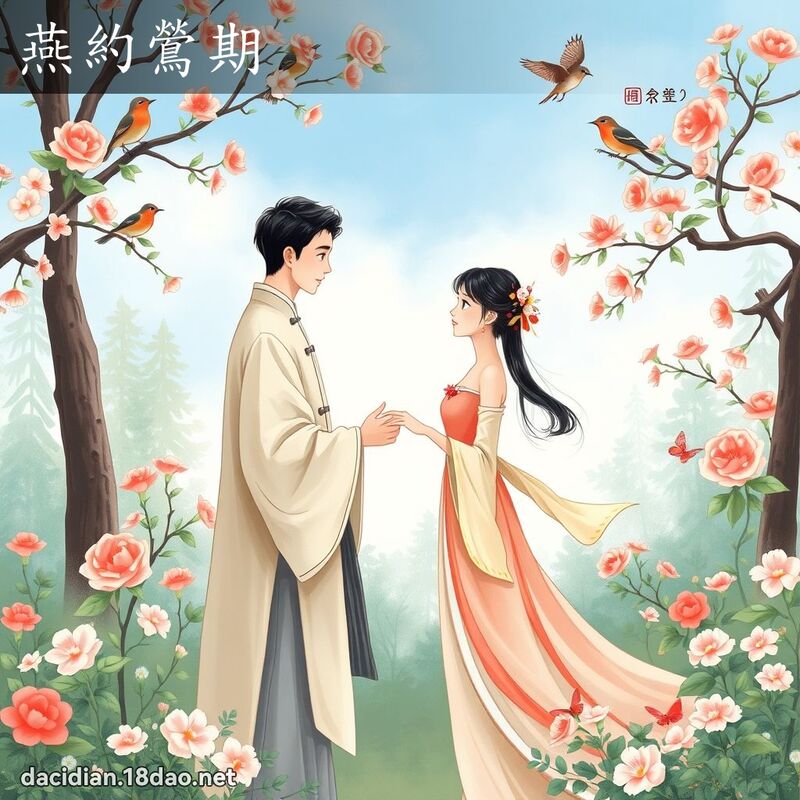 燕約鶯期 - 國語大辭典配圖