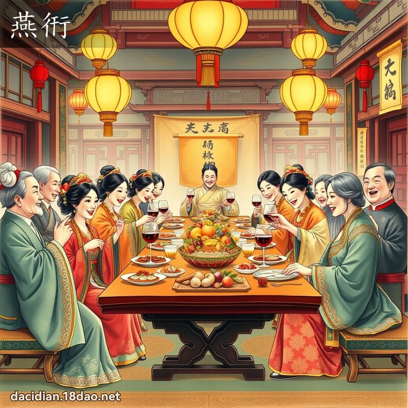 燕衎 - 國語大辭典配圖
