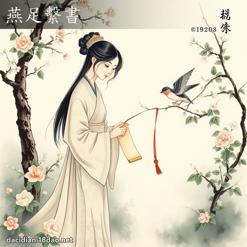 燕足繫書 - 國語大辭典配圖
