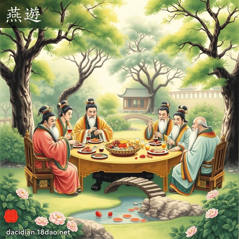 燕游 - 国语大辞典配图