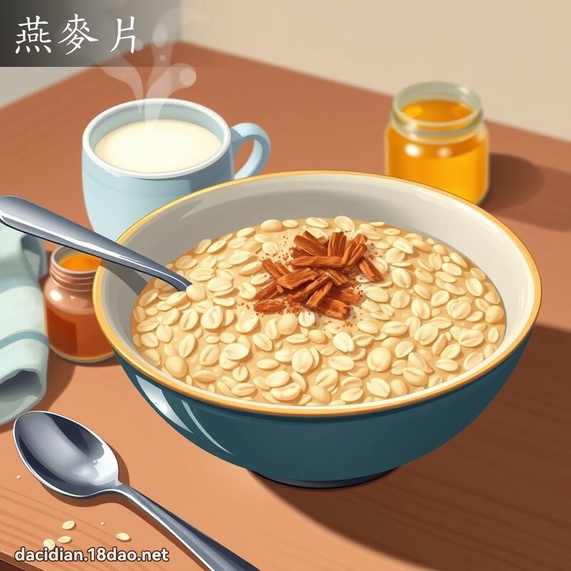 燕麥片 - 國語大辭典配圖