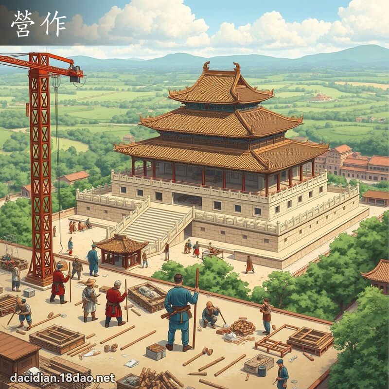 营作 - 国语大辞典配图