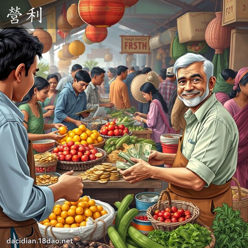 营利 - 国语大辞典配图