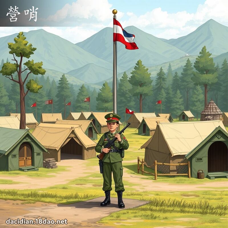 营哨 - 国语大辞典配图