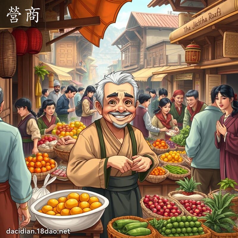 营商 - 国语大辞典配图