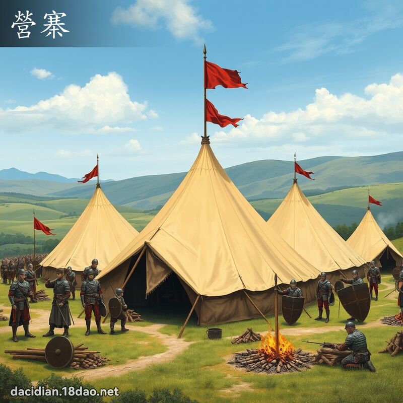 營寨 - 國語大辭典配圖