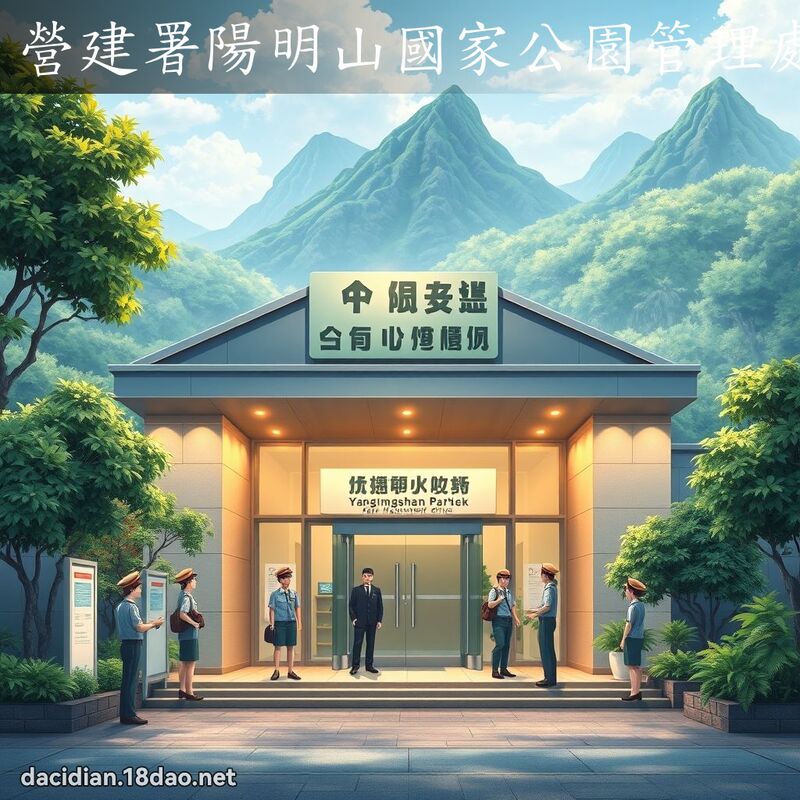 營建署陽明山國家公園管理處 - 國語大辭典配圖