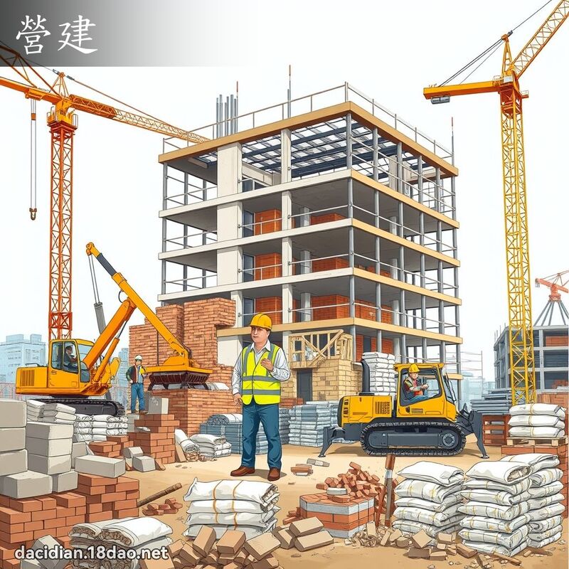 營建 - 國語大辭典配圖