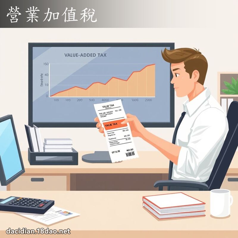 营业加值税 - 国语大辞典配图