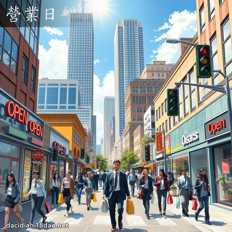 营业日 - 国语大辞典配图