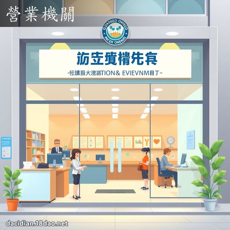 营业机关 - 国语大辞典配图