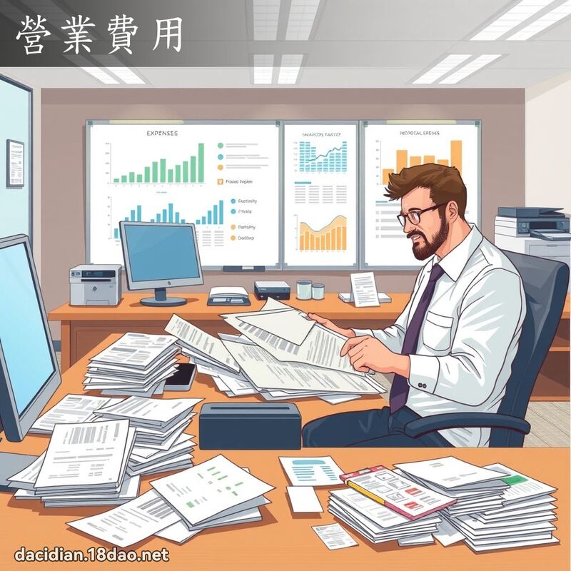 營業費用 - 國語大辭典配圖
