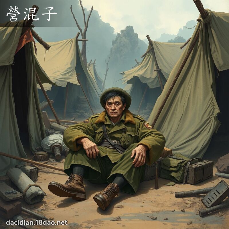 营混子 - 国语大辞典配图