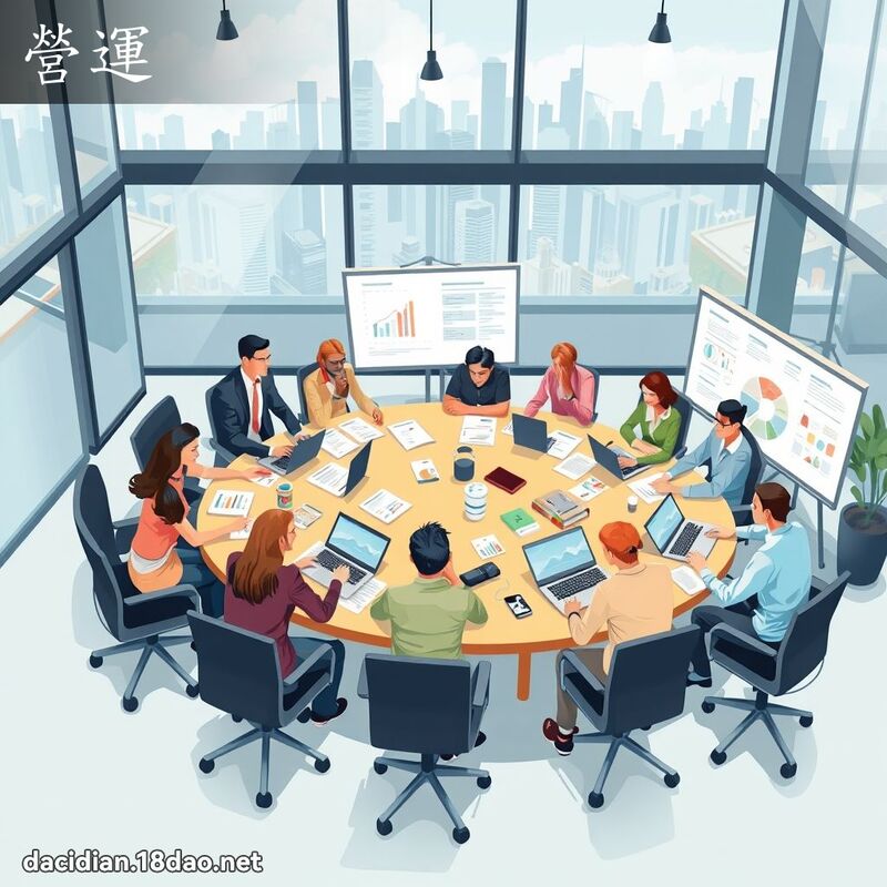 营运 - 国语大辞典配图