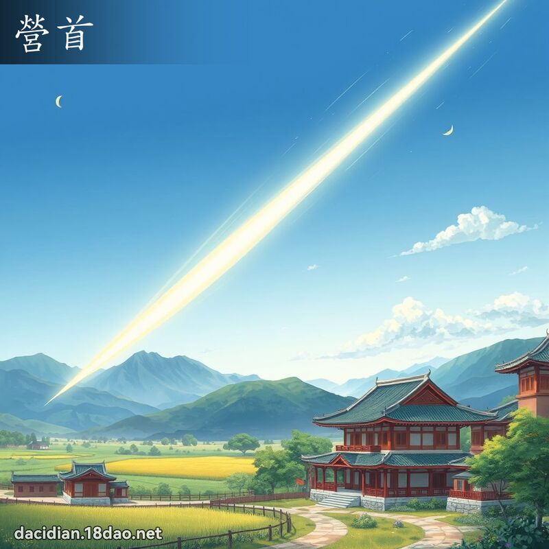 營首 - 國語大辭典配圖