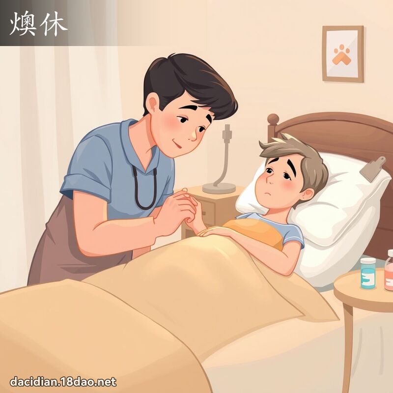 燠休 - 国语大辞典配图