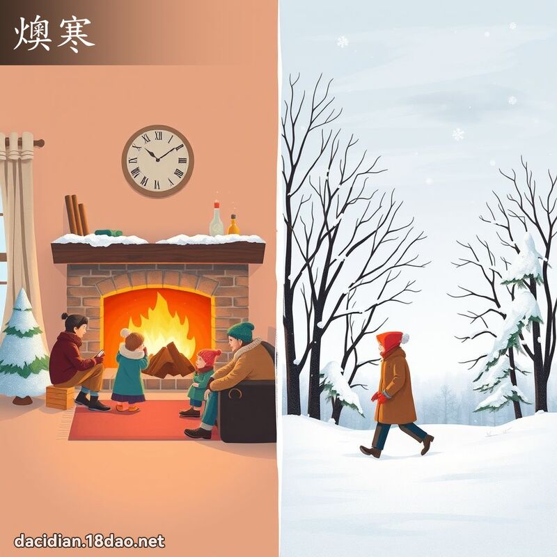燠寒 - 國語大辭典配圖