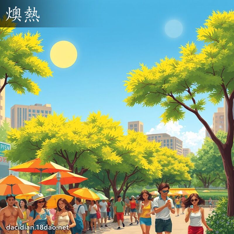 燠熱 - 國語大辭典配圖