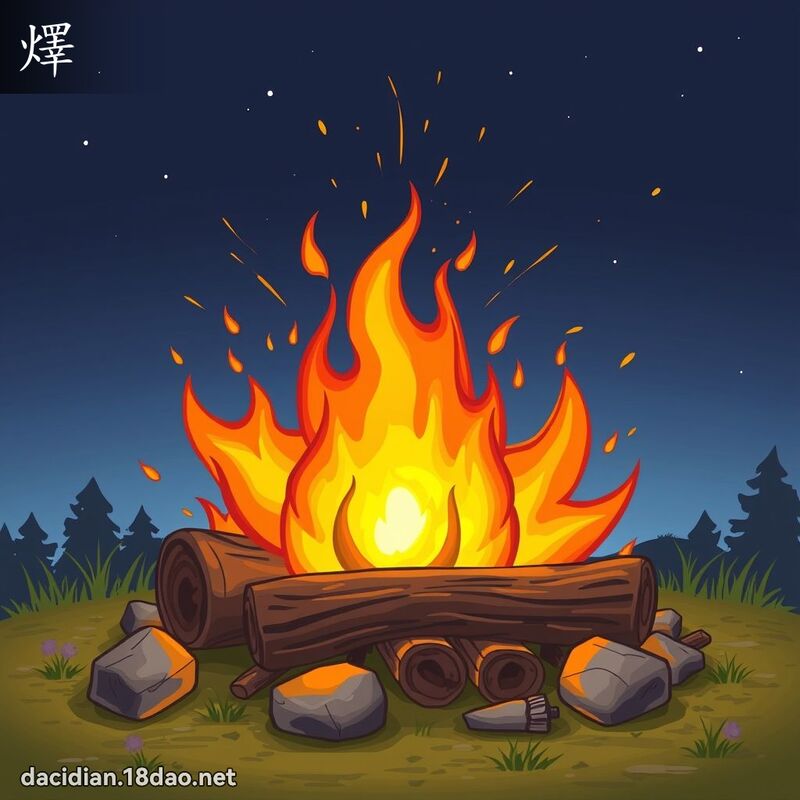 燡 - 國語大辭典配圖