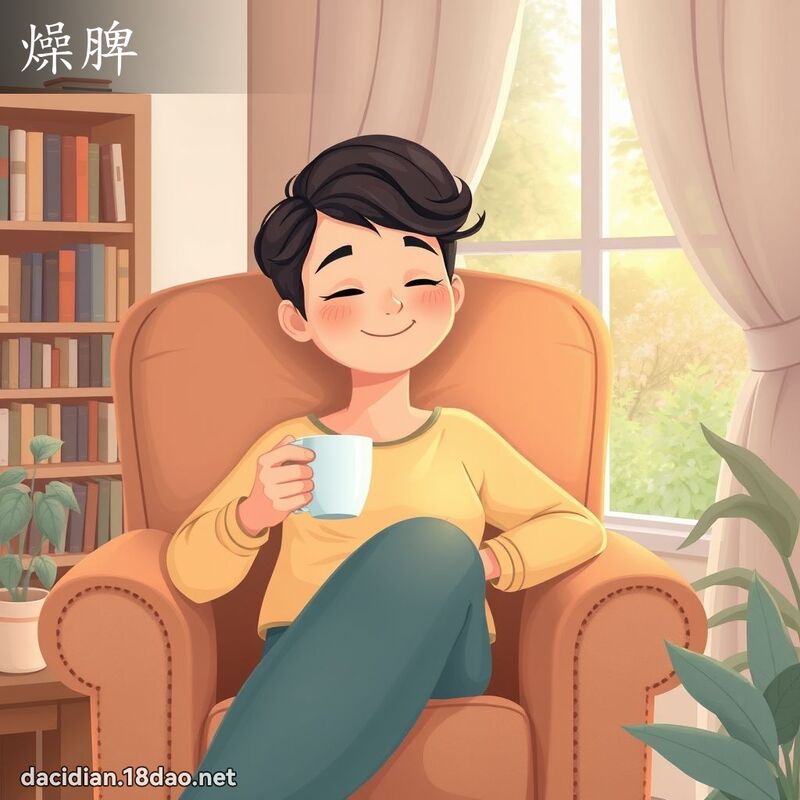 燥脾 - 国语大辞典配图