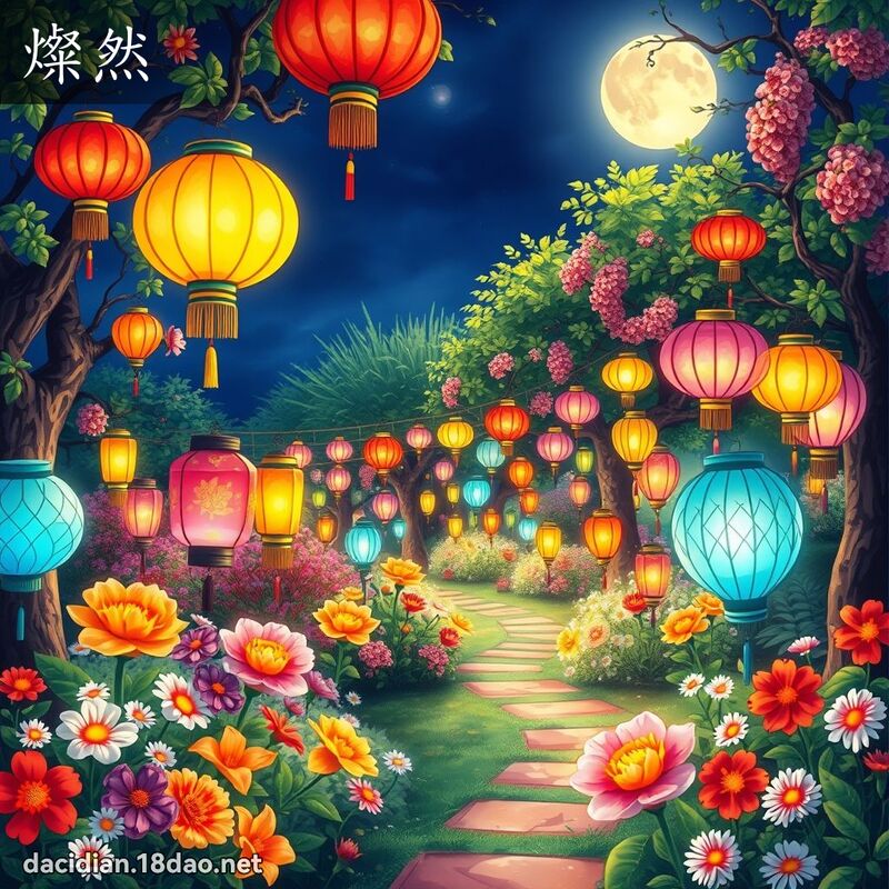 灿然 - 国语大辞典配图