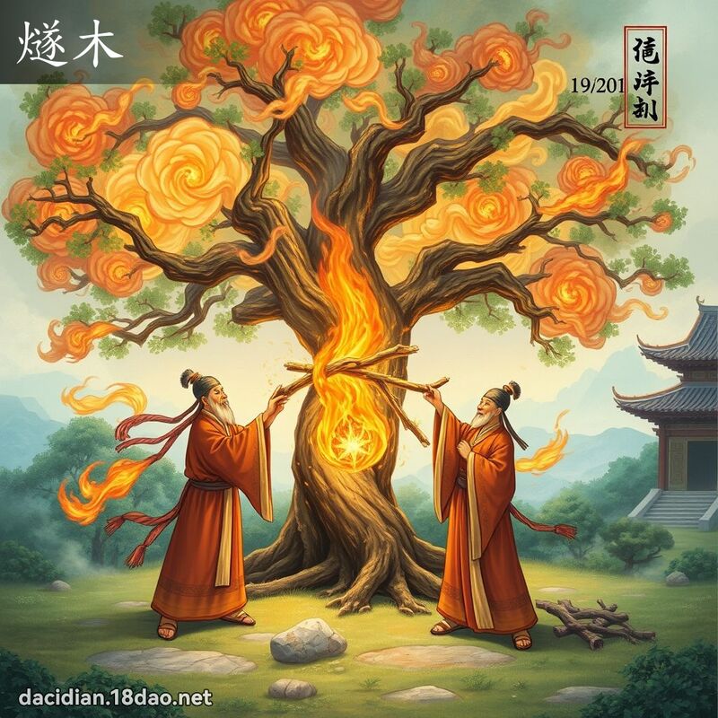燧木 - 國語大辭典配圖