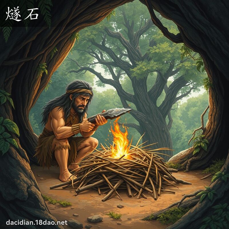 燧石 - 國語大辭典配圖