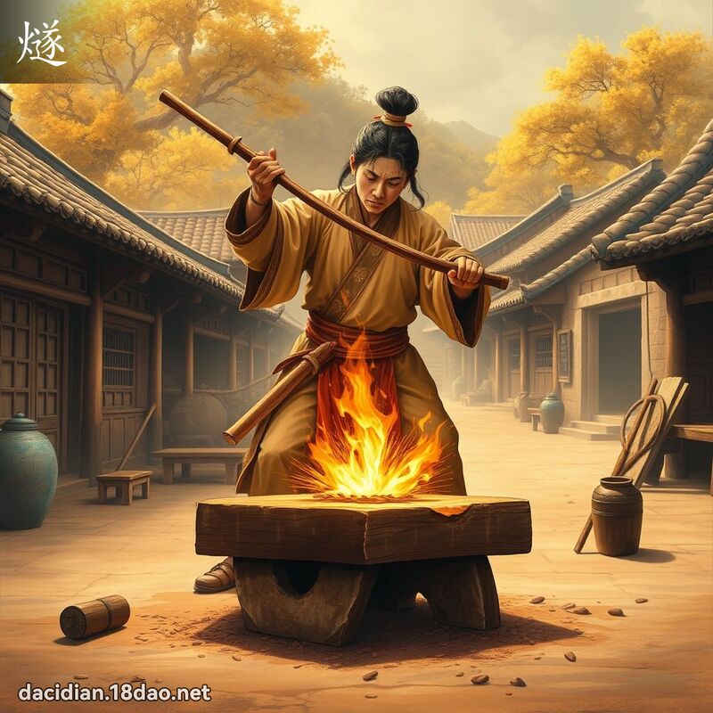 燧 - 国语大辞典配图