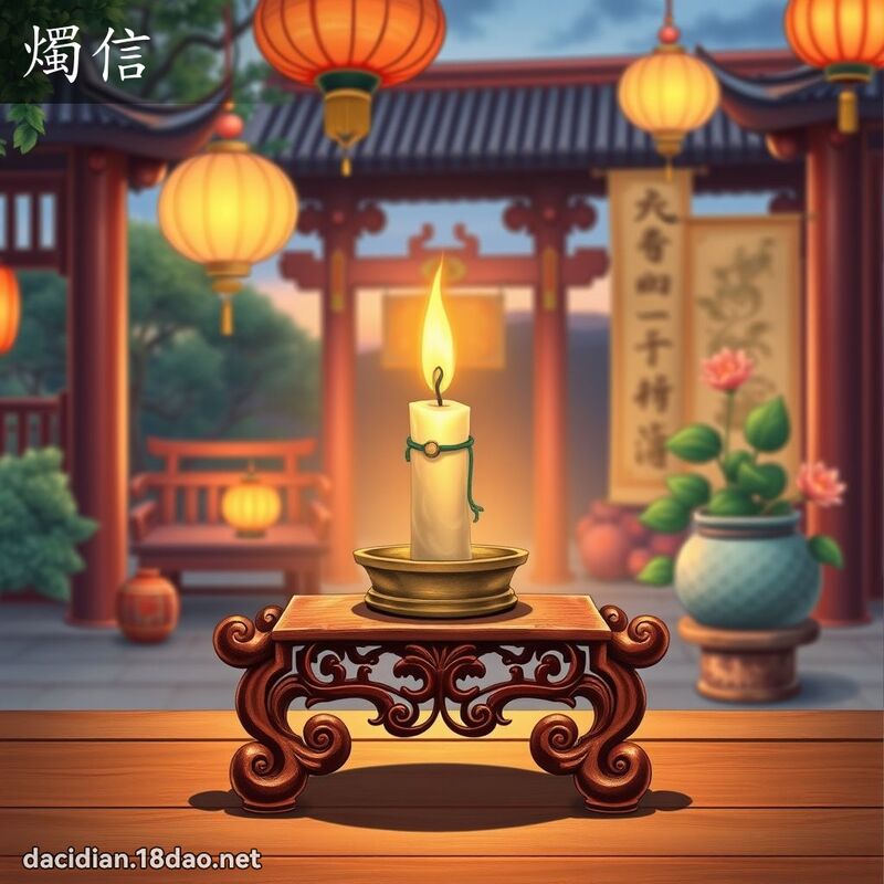 燭信 - 國語大辭典配圖