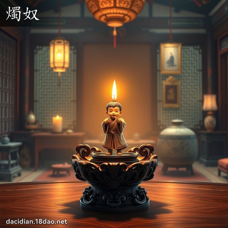 燭奴 - 國語大辭典配圖