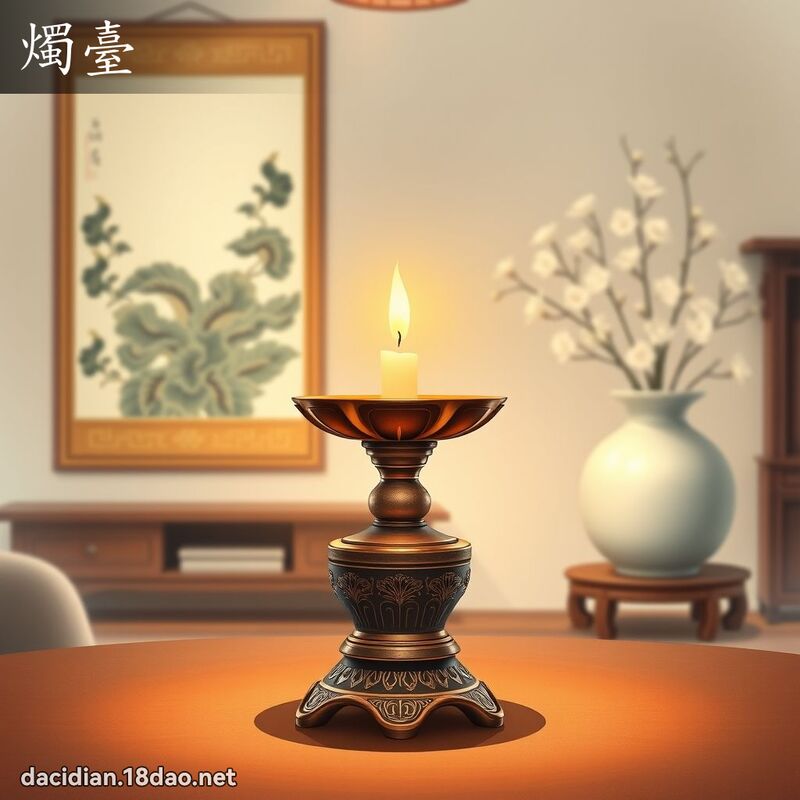燭臺 - 國語大辭典配圖