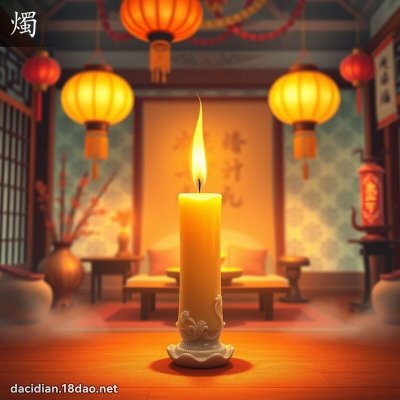 燭 - 國語大辭典配圖