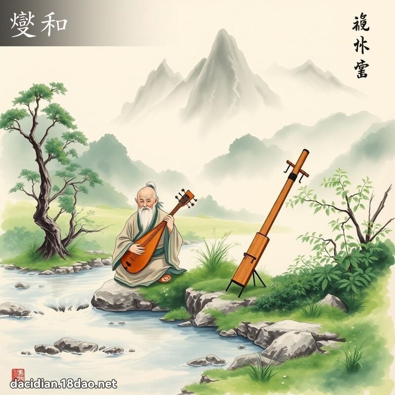 燮和 - 国语大辞典配图