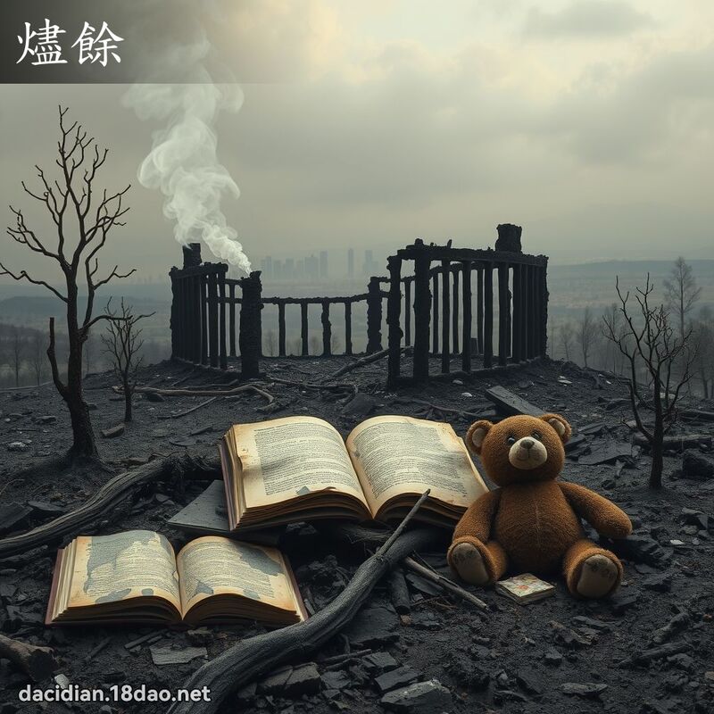 烬余 - 国语大辞典配图